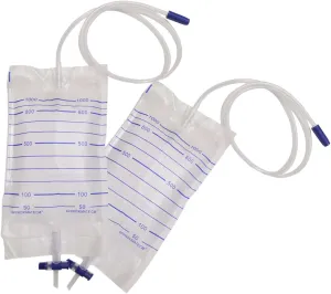 10 Pcs Urine Drainage Bags Catheter 1000ML