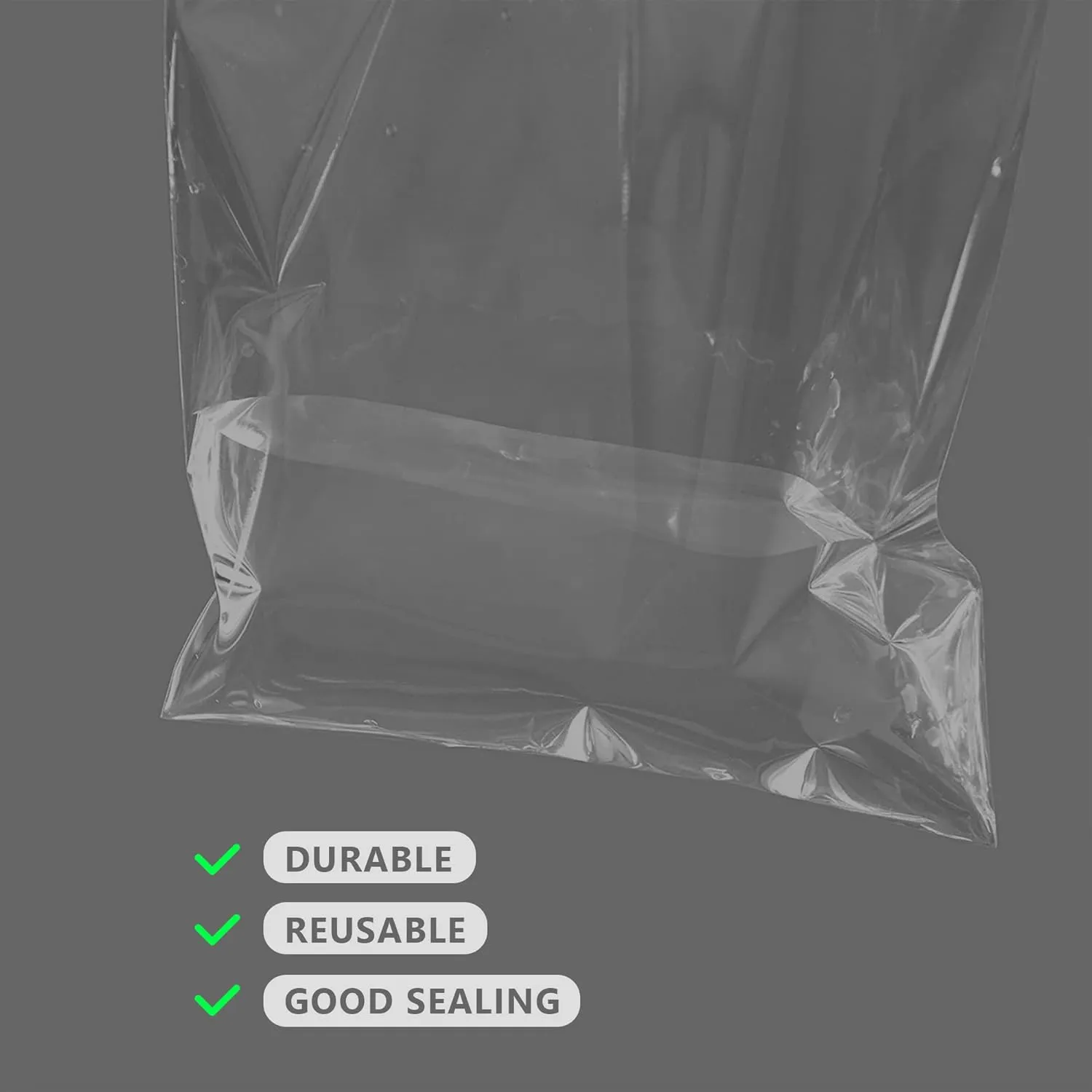 100 Pack 11 3/7 x 14 3/8 Inches Crystal Photo Sleeves Storage Bags for 11x14 Photo Mat, Art Sleeves for Prints