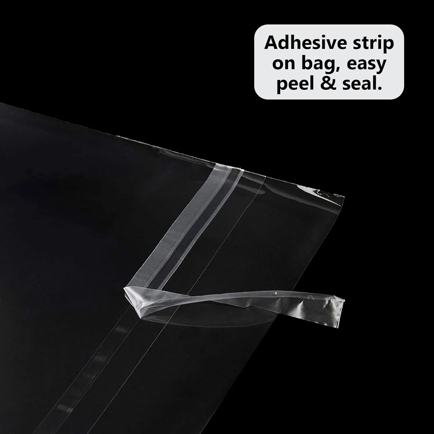 100 Pack 11 3/7 x 14 3/8 Inches Crystal Photo Sleeves Storage Bags for 11x14 Photo Mat, Art Sleeves for Prints