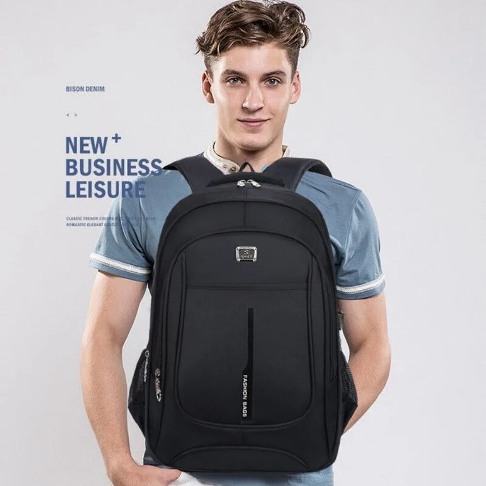 17.3  Men Women40L Large Waterproof Rucksack Travel School Bag