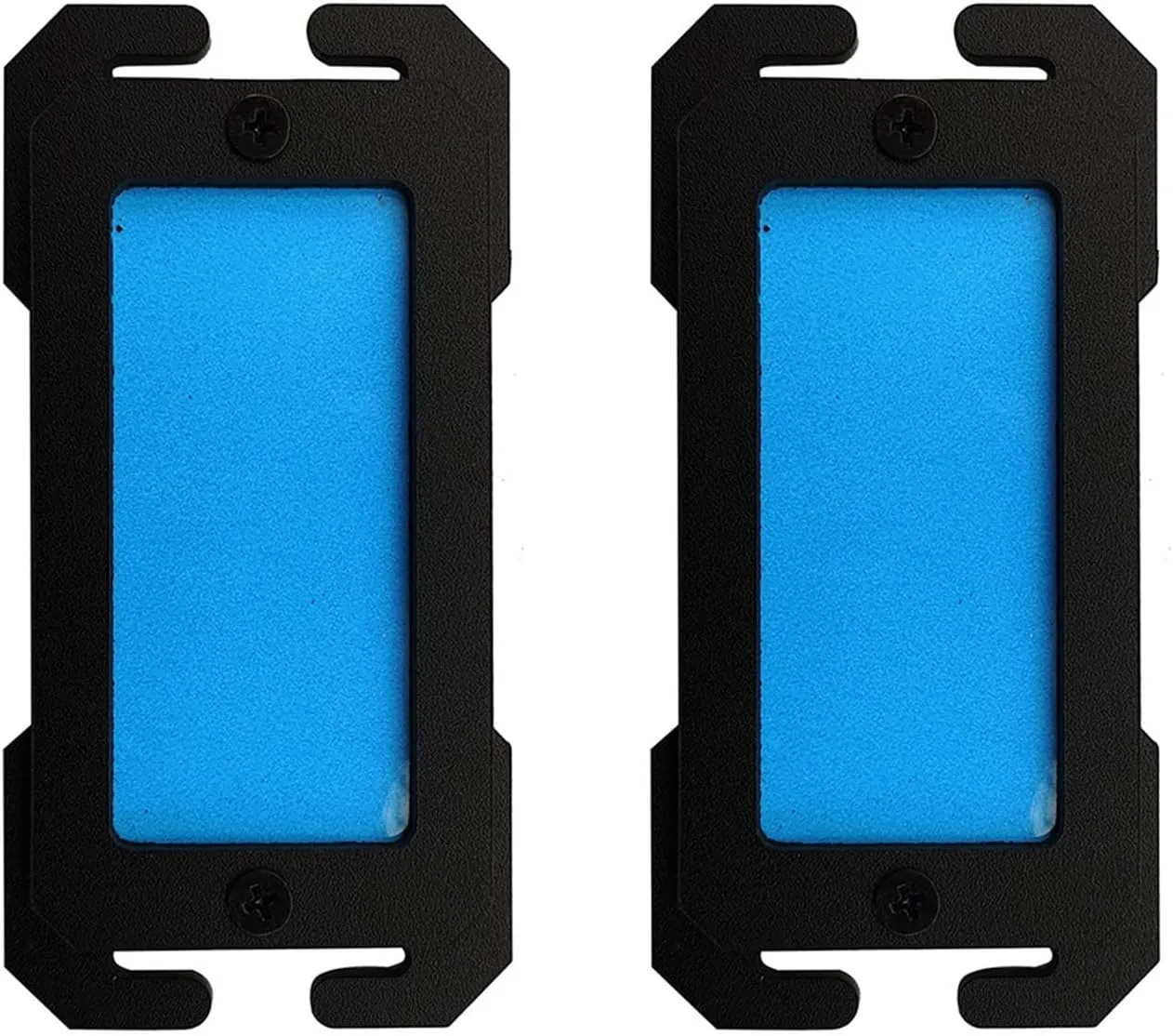 2Pieces Glowing Morale Patches Buckles For Vest Backpacks Shoulder Band Equipment Accessories