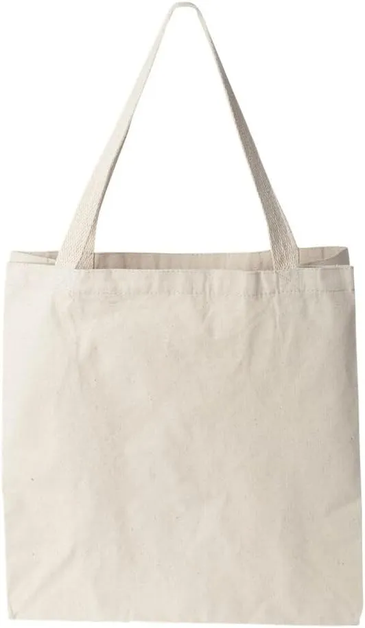 5 | 6 | 12 | 24 | 48 | 192 Isabella Blank Cotton Canvas Large Reusable Grocery Tote Bags