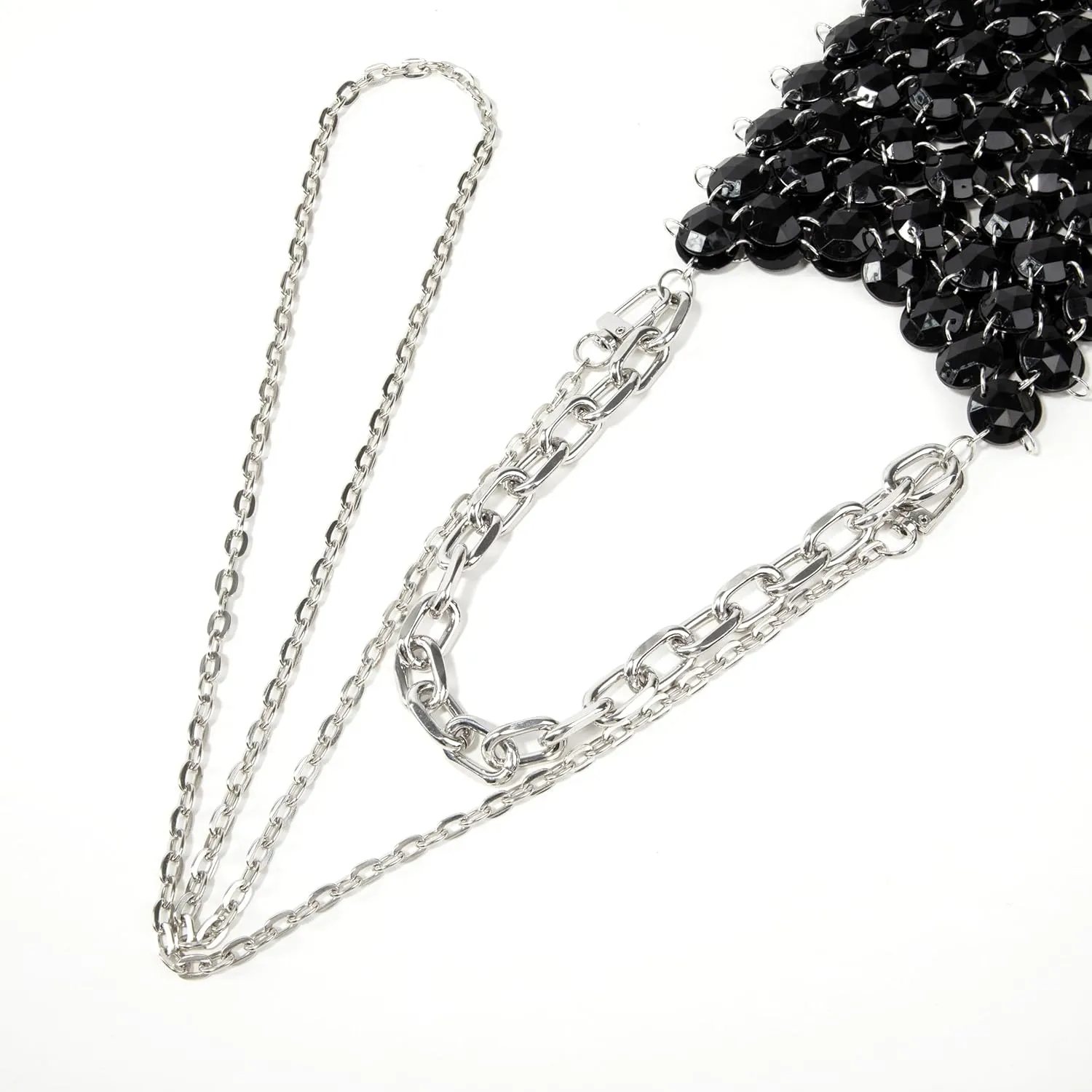 Acrylic Transparent Crystal Evening Handbag Clutch for Wedding and Party