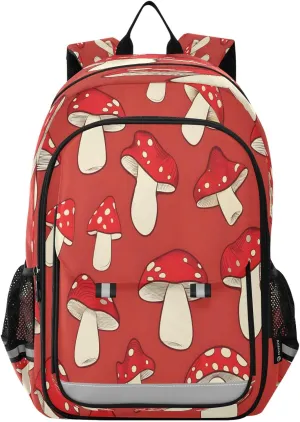 ALAZA Mushroom School Backpacks Travel Laptop Bag Kids Bookbag for Girls Boys Teens Women Men93