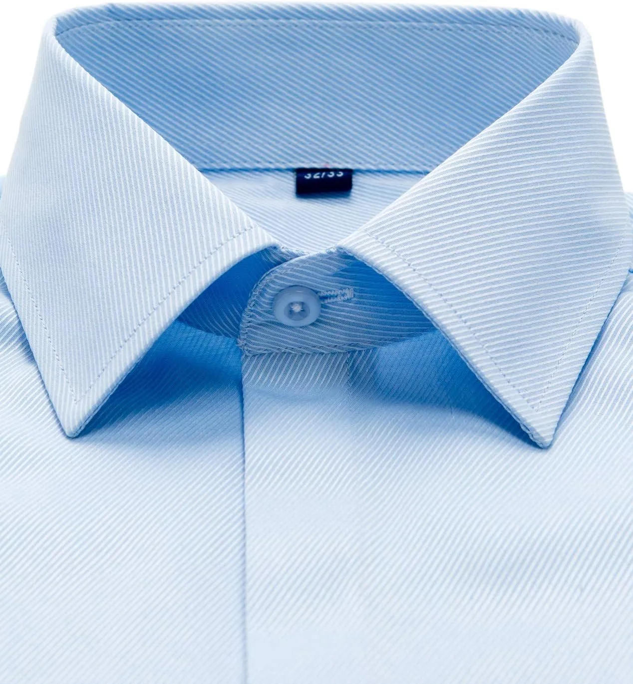 Alimens & Gentle Men's Dress Shirts French Cuff Long Sleeve Regular Fit (Include Metal Cufflinks and Metal Collar Stays)