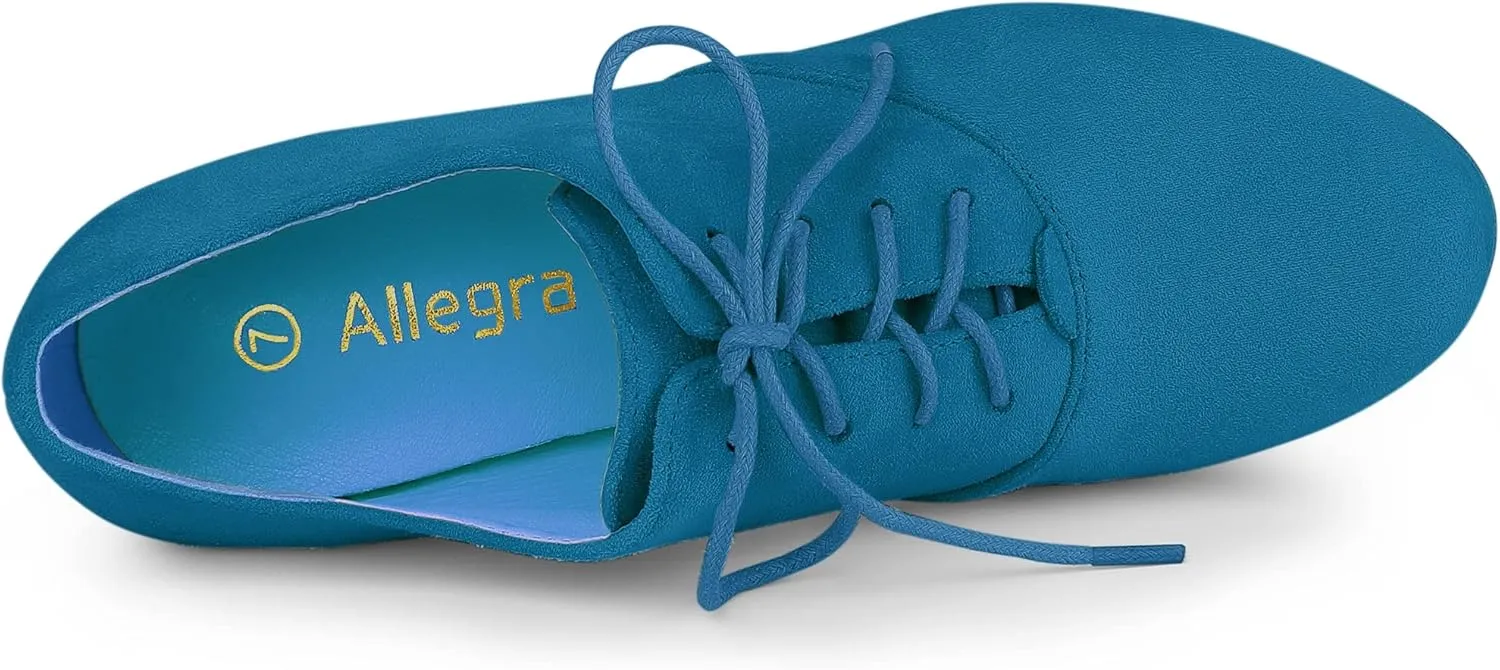 Allegra K Women's Platform Chunky Heel Lace Up Booties