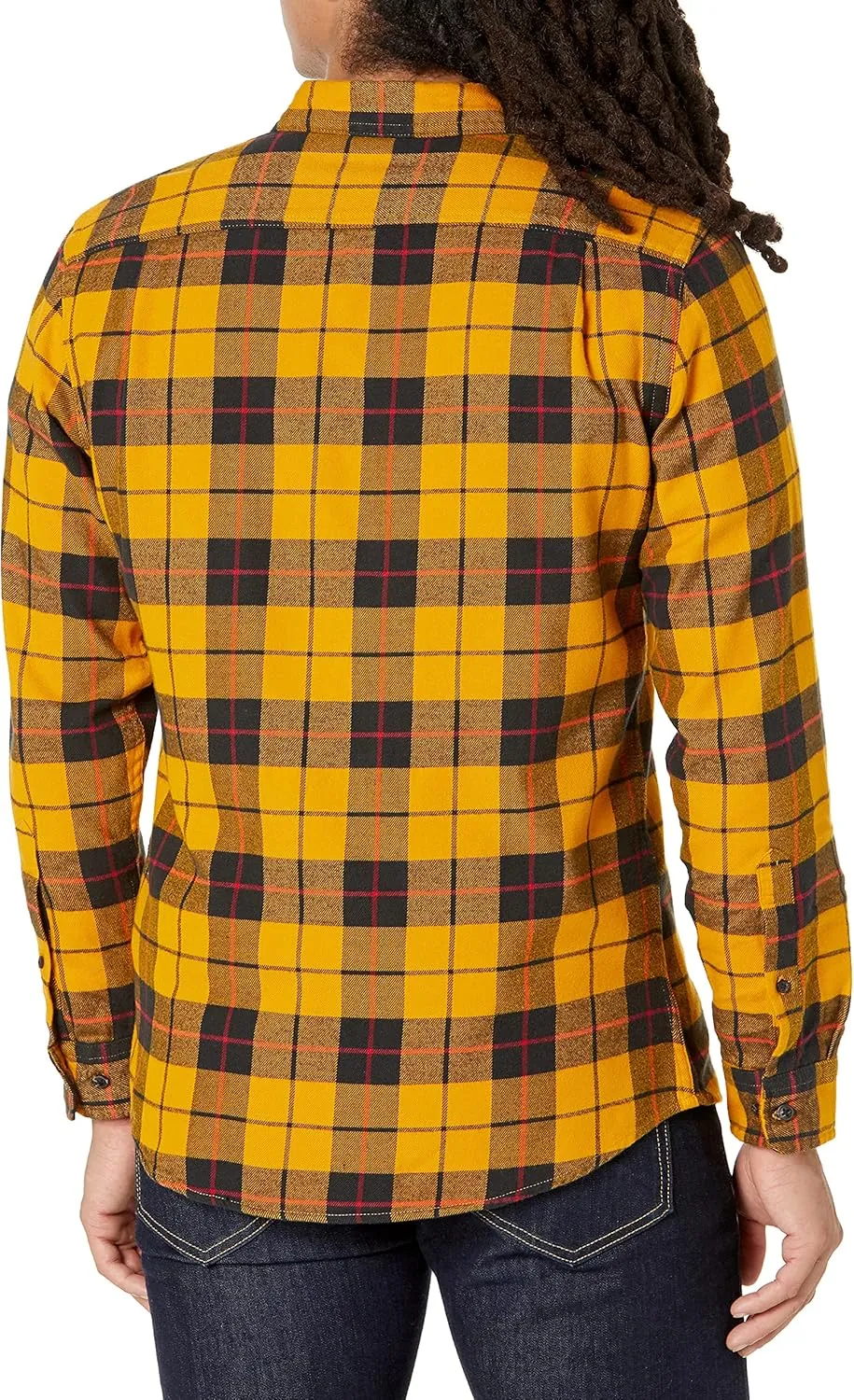 Amazon Essentials Men's Flannel Shirts Long Sleeve, Slim-Fit Button Down Plaid