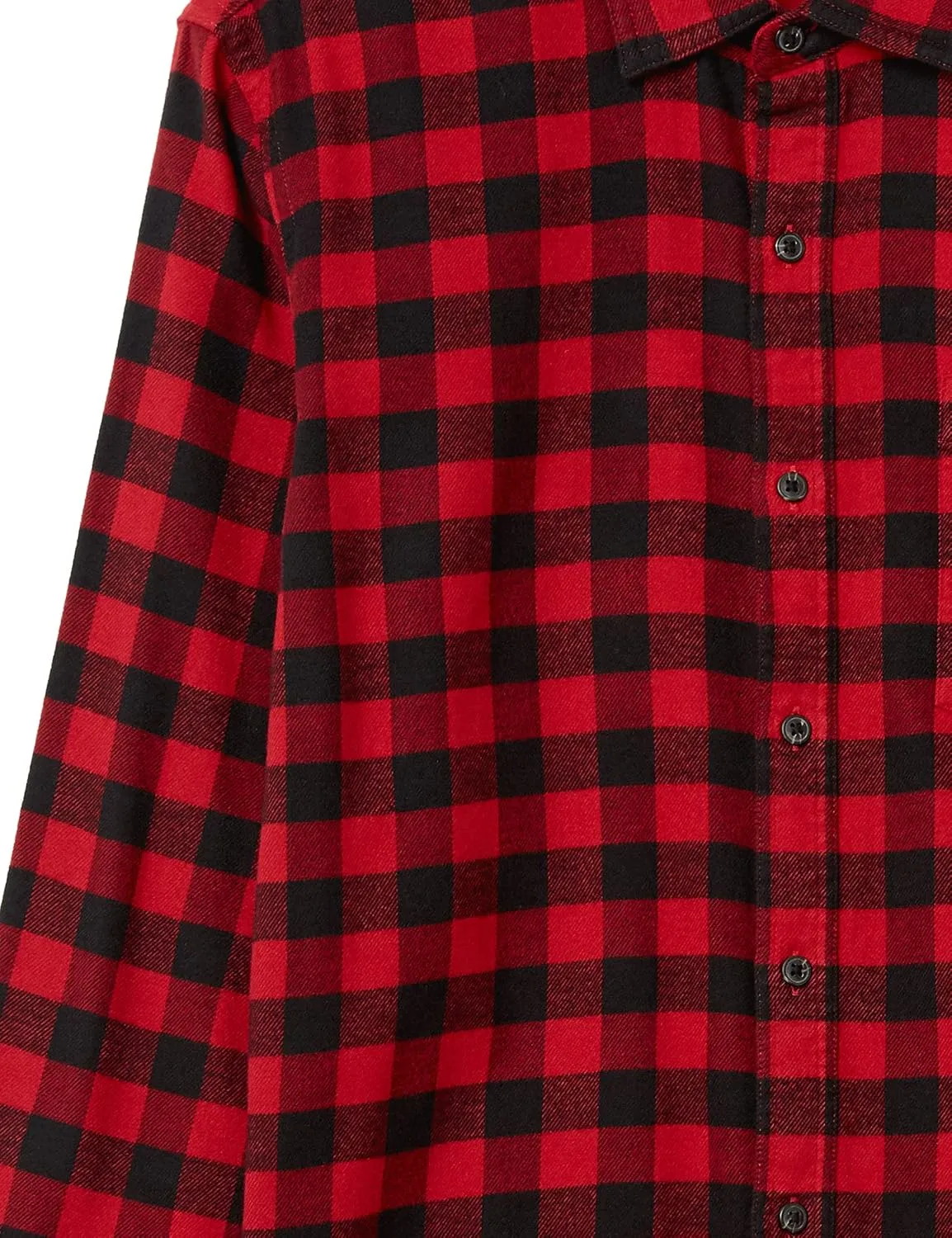 Amazon Essentials Men's Flannel Shirts Long Sleeve, Slim-Fit Button Down Plaid