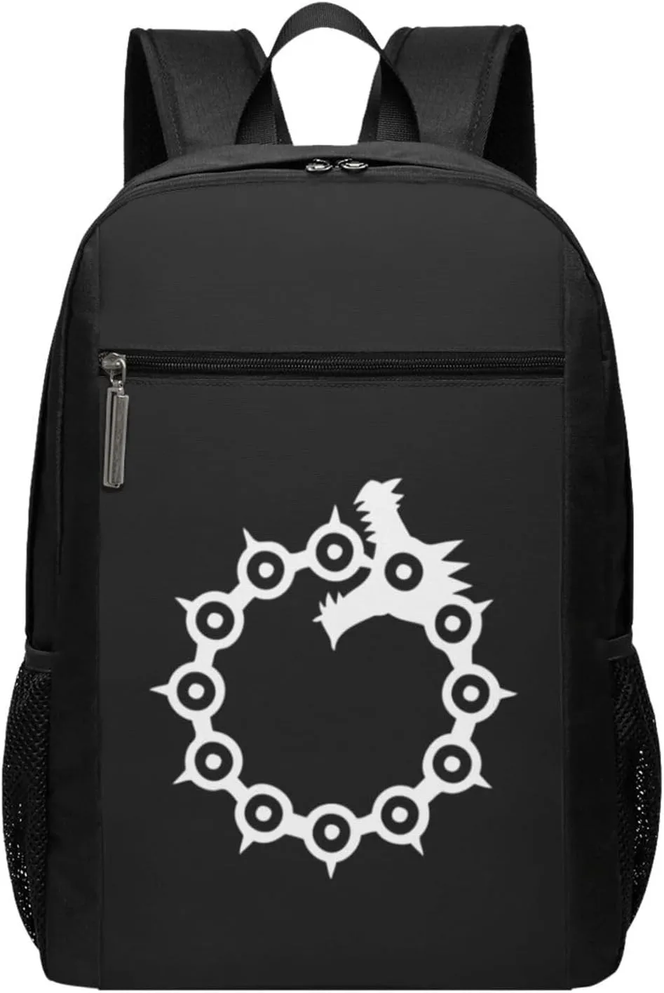 Anime Seven Deadly Sins Wrath Tattoo Travel Laptop Backpack, Business Anti Theft Slim Sturdy Laptops Backpacks, College Computer Bag Gift for Men & Women Fits 17 Inch Notebook,Black