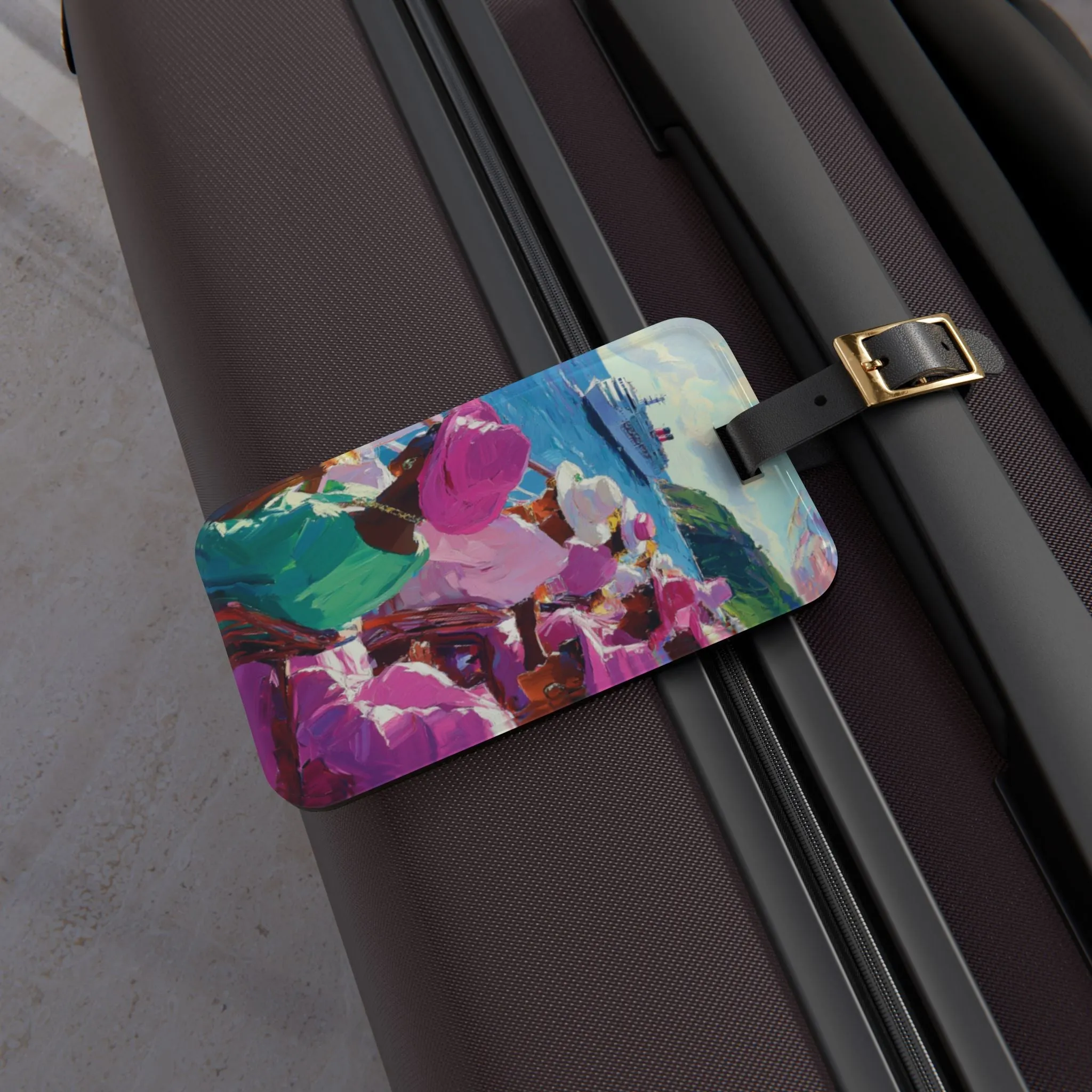 Art Voyage Sisters That Travel Luggage Tag Collection