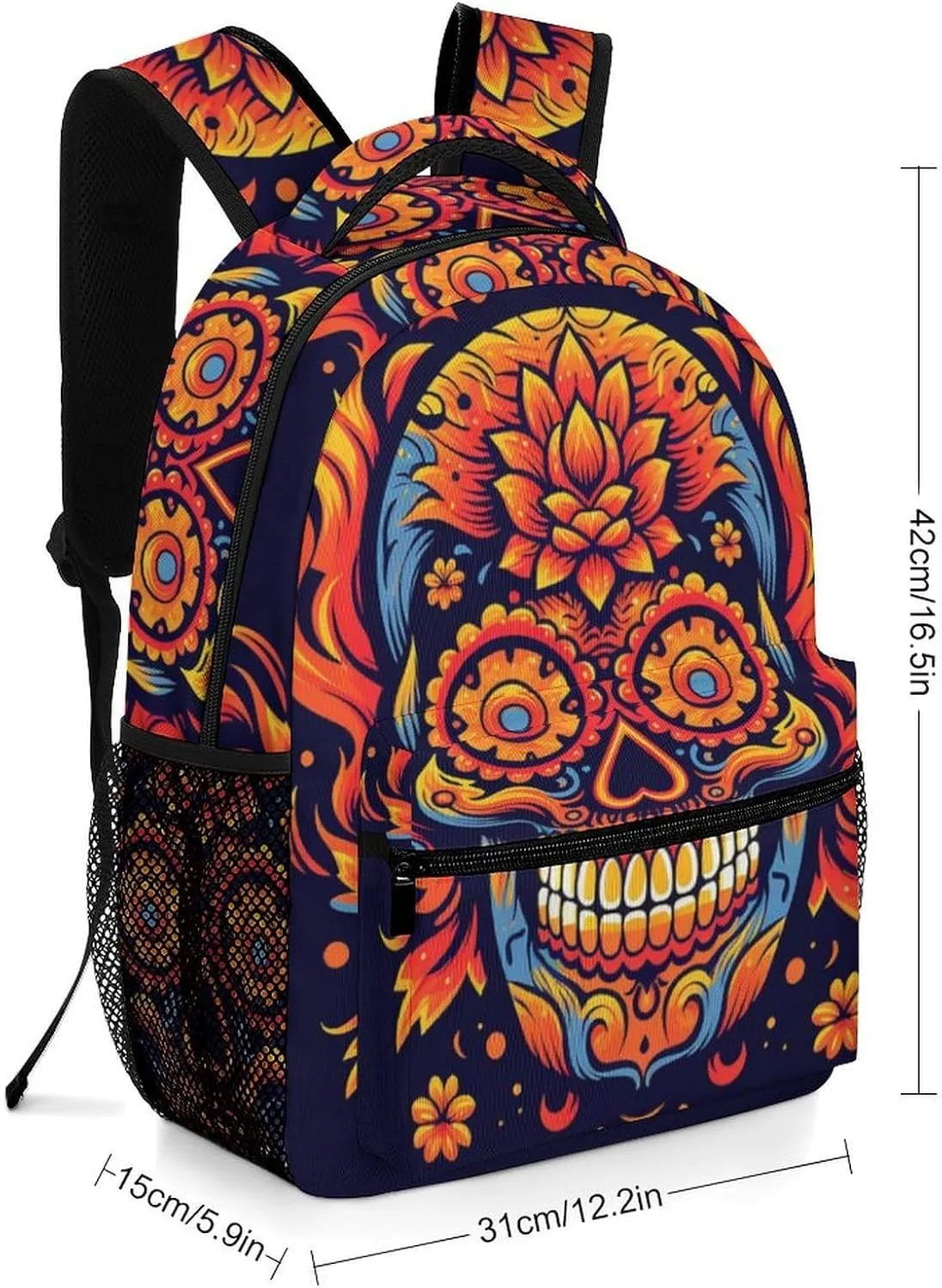 Backpacks A Day on Fire Travel Bag Laptop Backpack Casual Daypack for Weekender Business Hiking