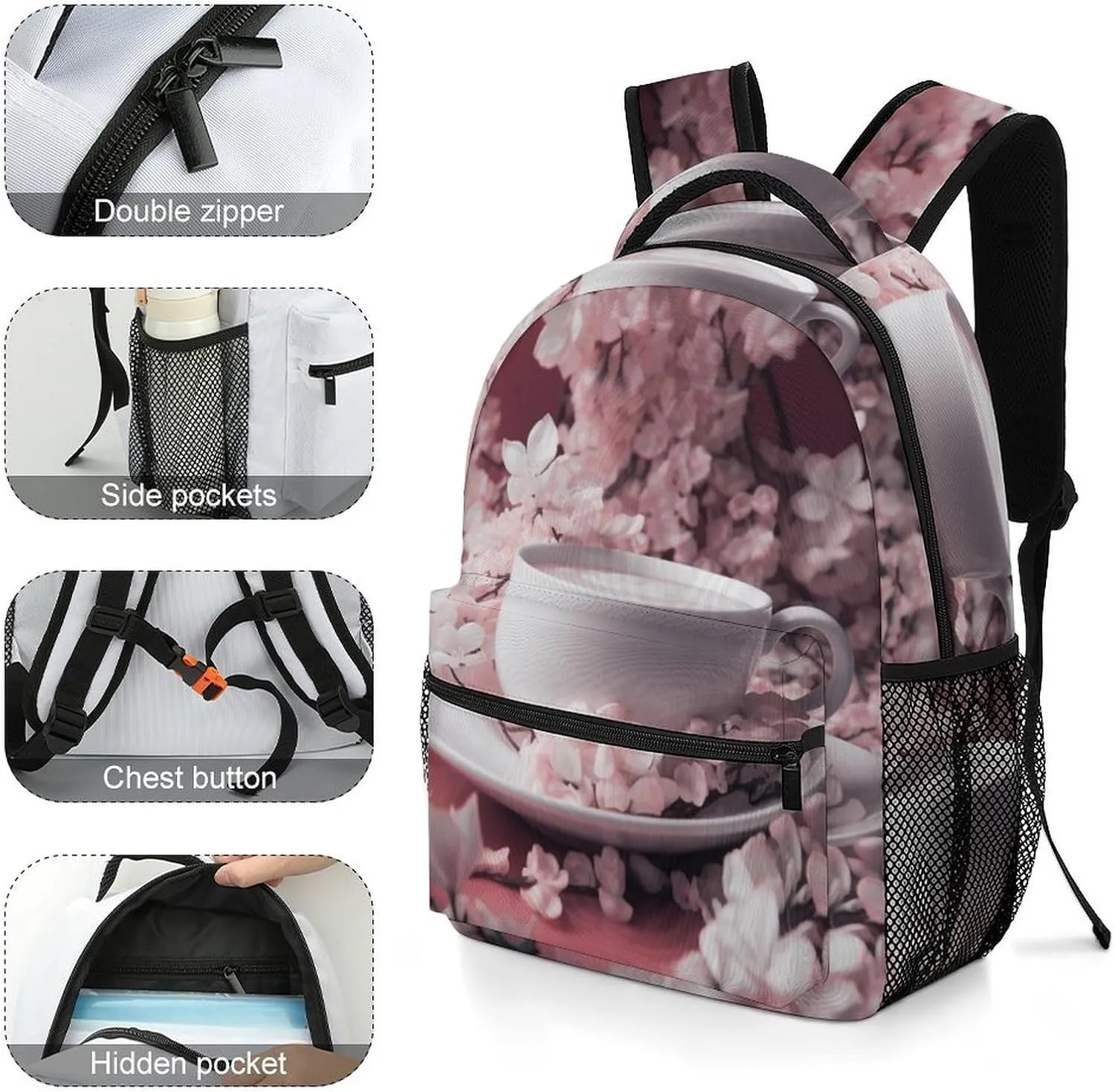 Backpacks A Drink Travel Bag Laptop Backpack Casual Daypack for Weekender Business Hiking