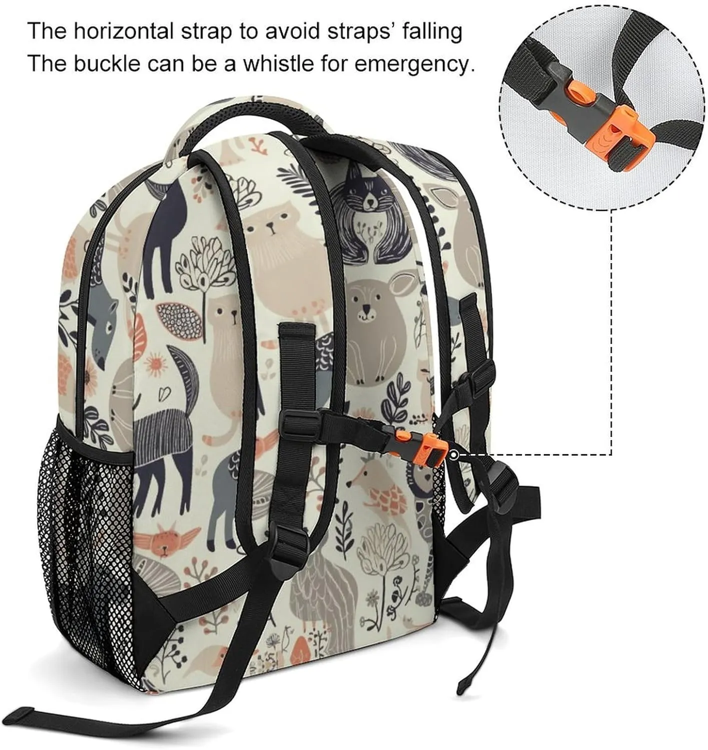 Backpacks Animal Pattern Travel Bag Laptop Backpack Casual Daypack for Weekender Business Hiking