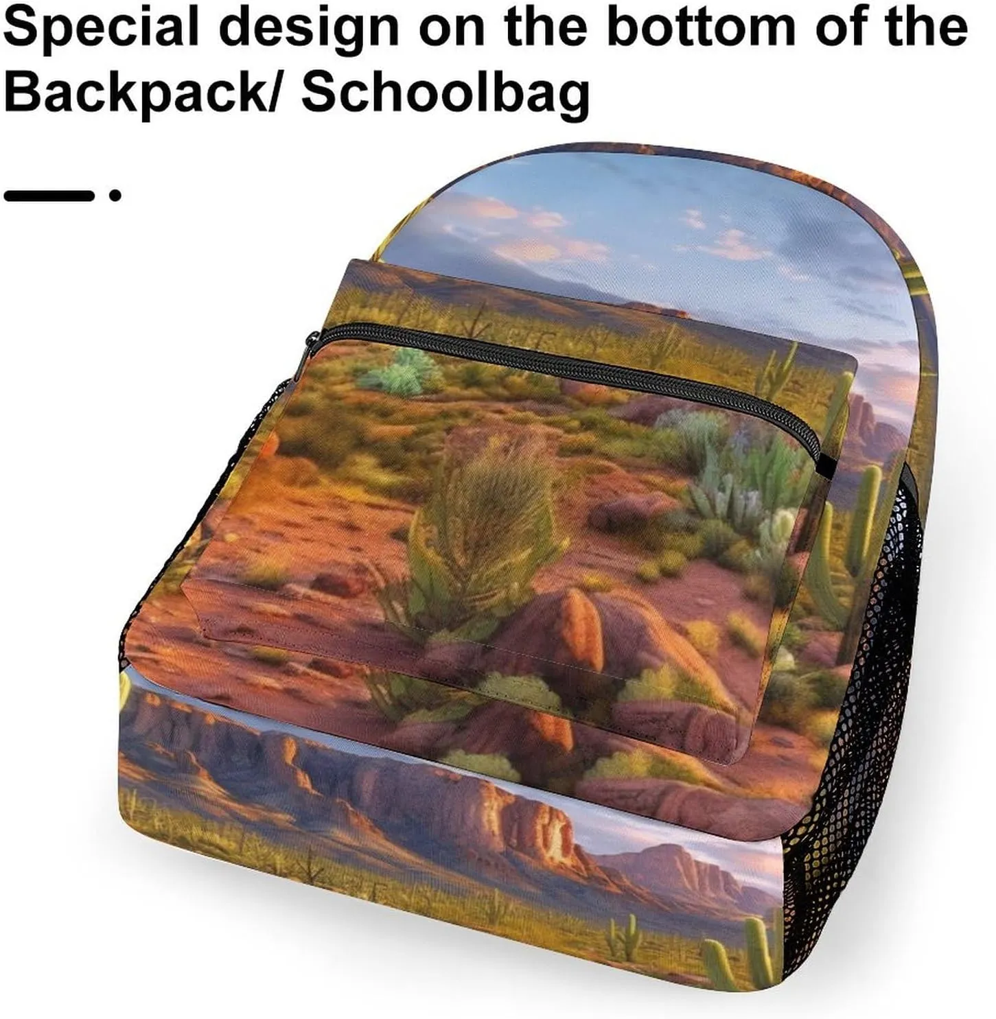 Backpacks Cactus Landscape Travel Bag Laptop Backpack Casual Daypack for Weekender Business Hiking