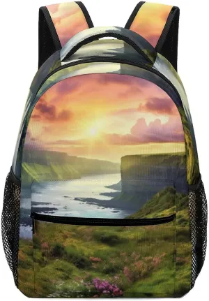 Backpacks Colorful Nature Landscape Travel Bag Laptop Backpack Casual Daypack for Weekender Business Hiking