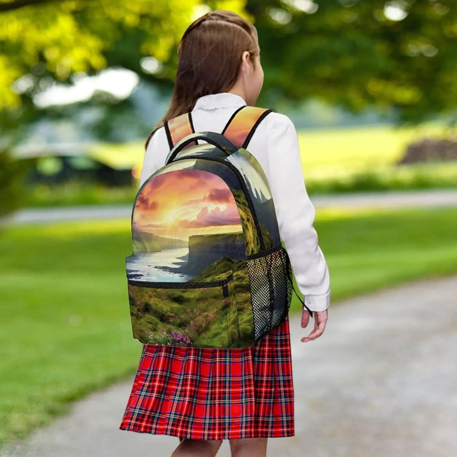 Backpacks Colorful Nature Landscape Travel Bag Laptop Backpack Casual Daypack for Weekender Business Hiking