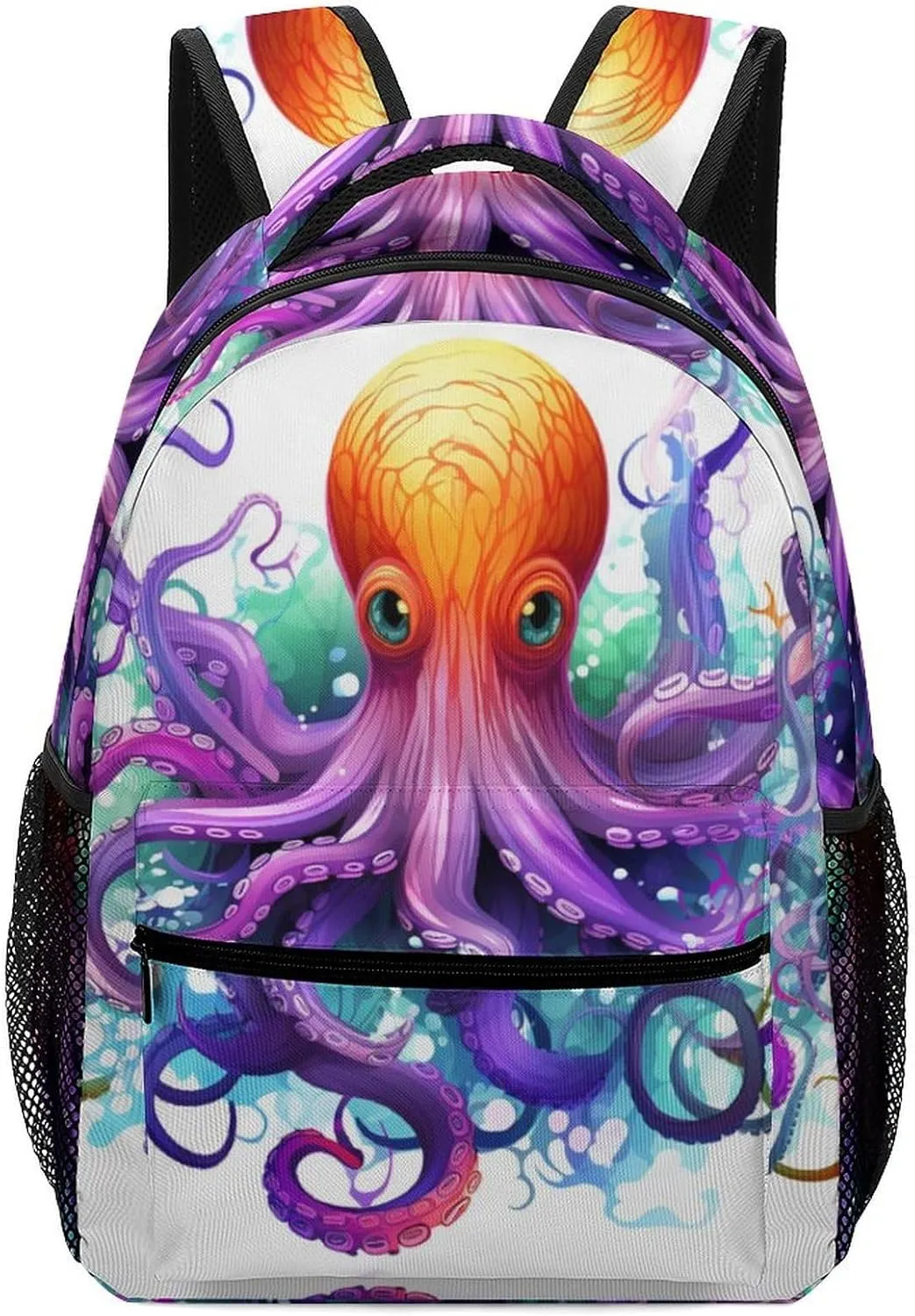 Backpacks Colorful Octopus Travel Bag Laptop Backpack Casual Daypack for Weekender Business Hiking