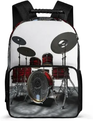 Backpacks Cool Drum Set Travel Bag Business Work Laptop Backpack