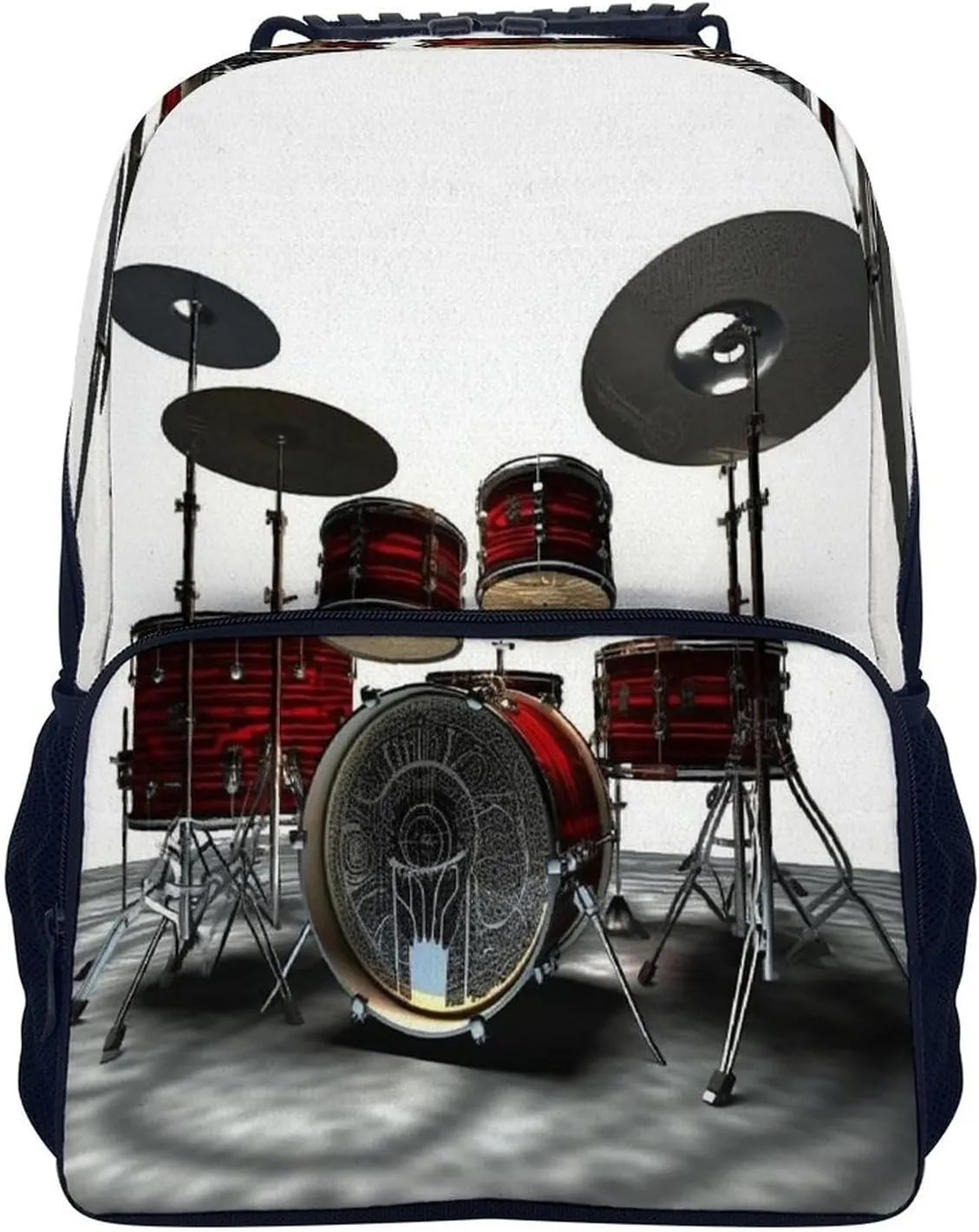 Backpacks Cool Drum Set Travel Bag Business Work Laptop Backpack