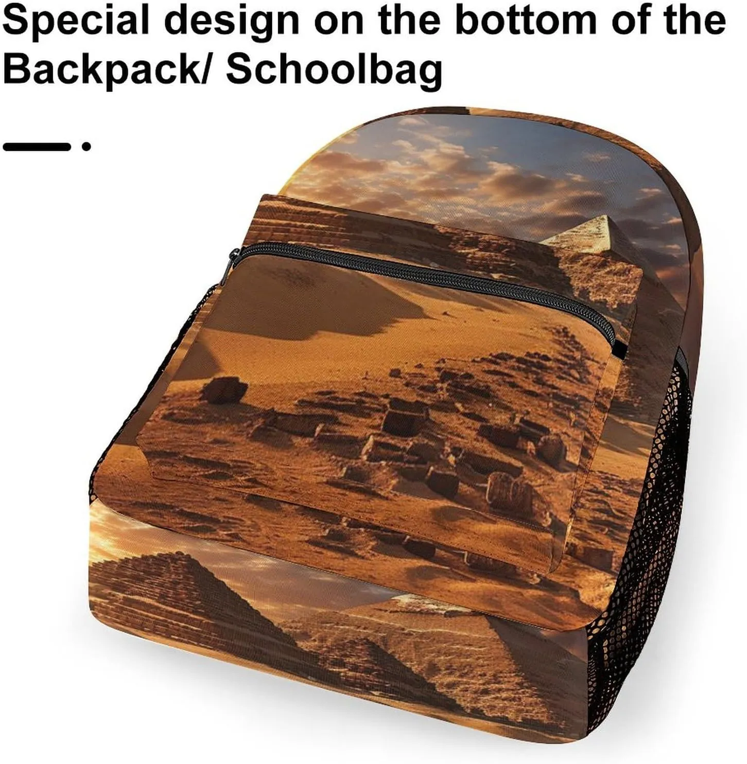 Backpacks Egyptian Pyramids Travel Bag Laptop Backpack Casual Daypack for Weekender Business Hiking