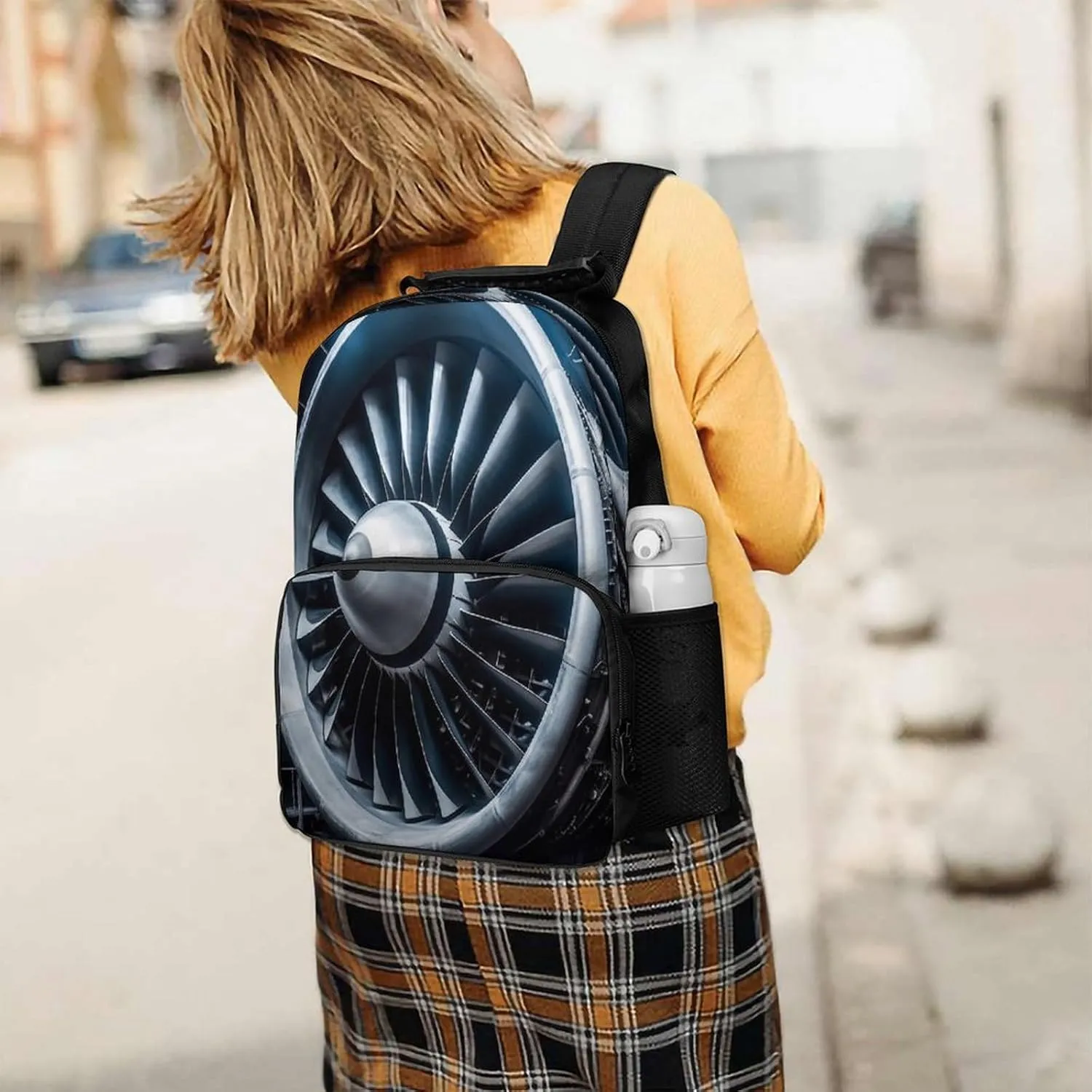 Backpacks Jet Engine Travel Bag Business Work Laptop Backpack