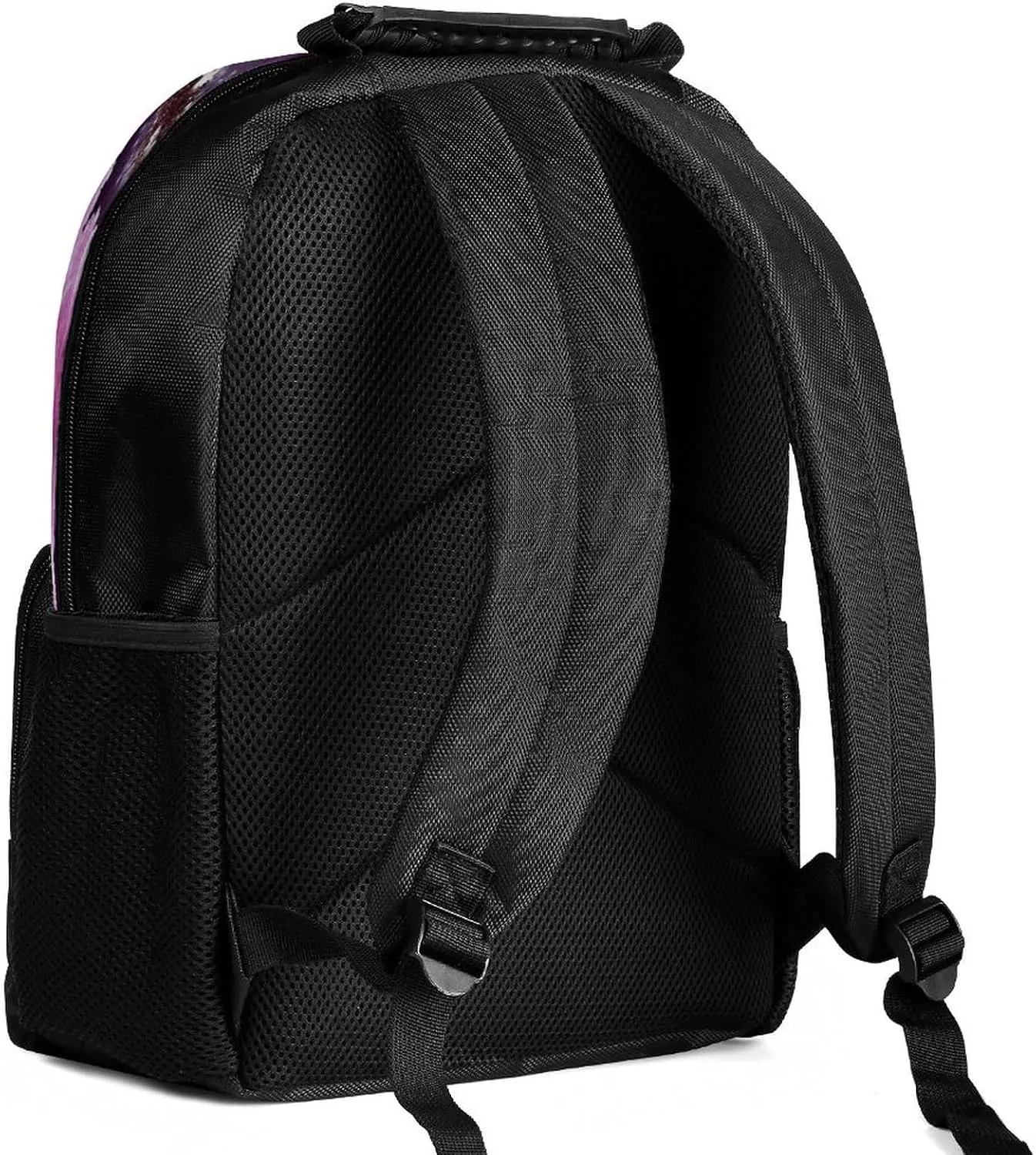 Backpacks Purple Flower Butterfly Travel Bag Business Work Laptop Backpack