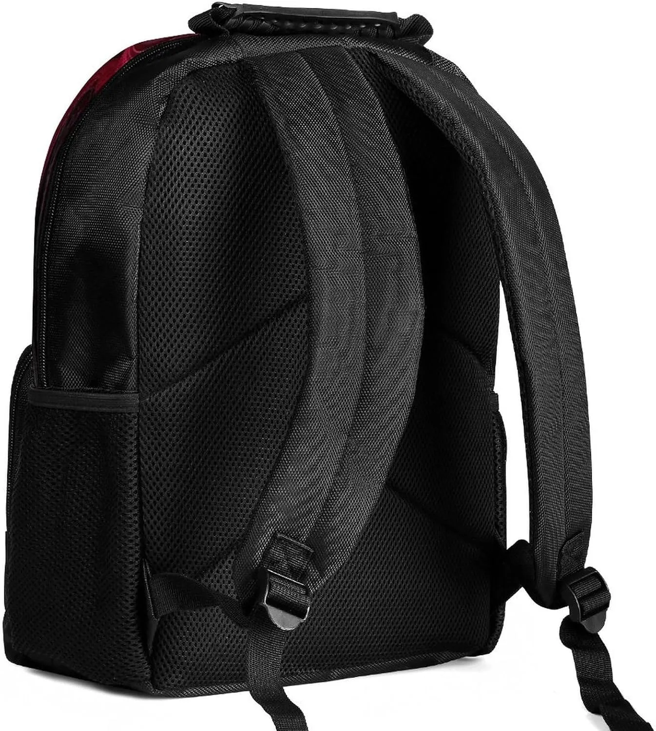 Backpacks Red Pattern Travel Bag Business Work Laptop Backpack