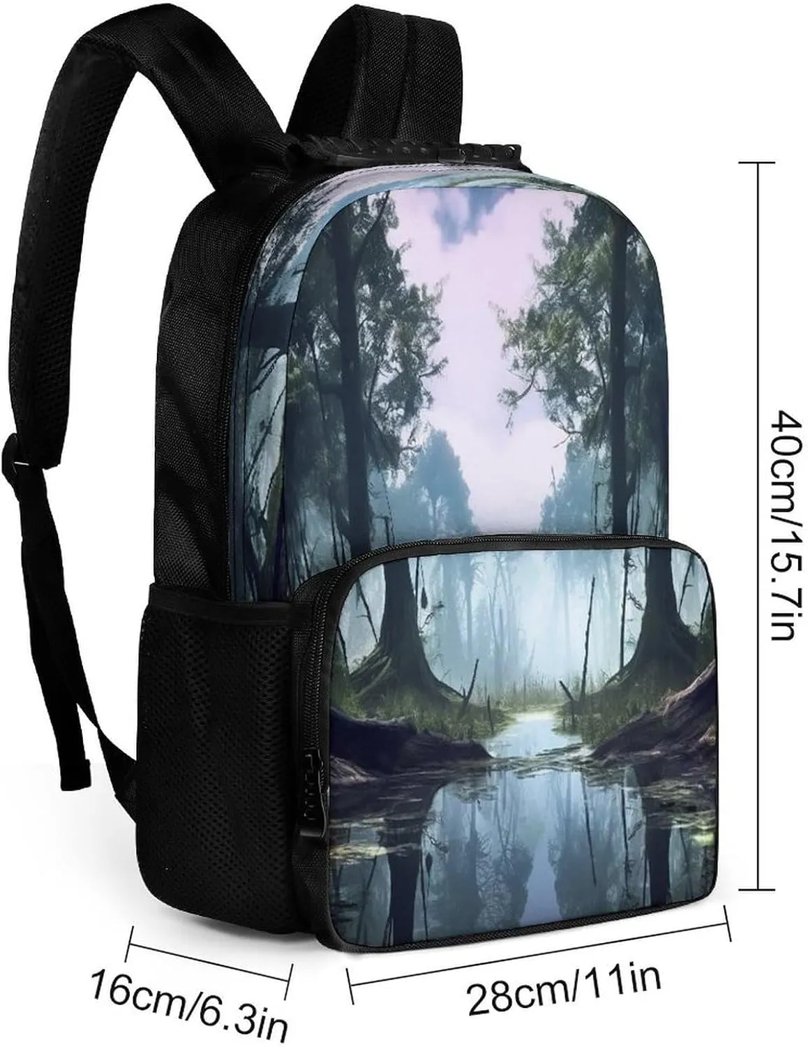 Backpacks Swamp Landscape Travel Bag Business Work Laptop Backpack