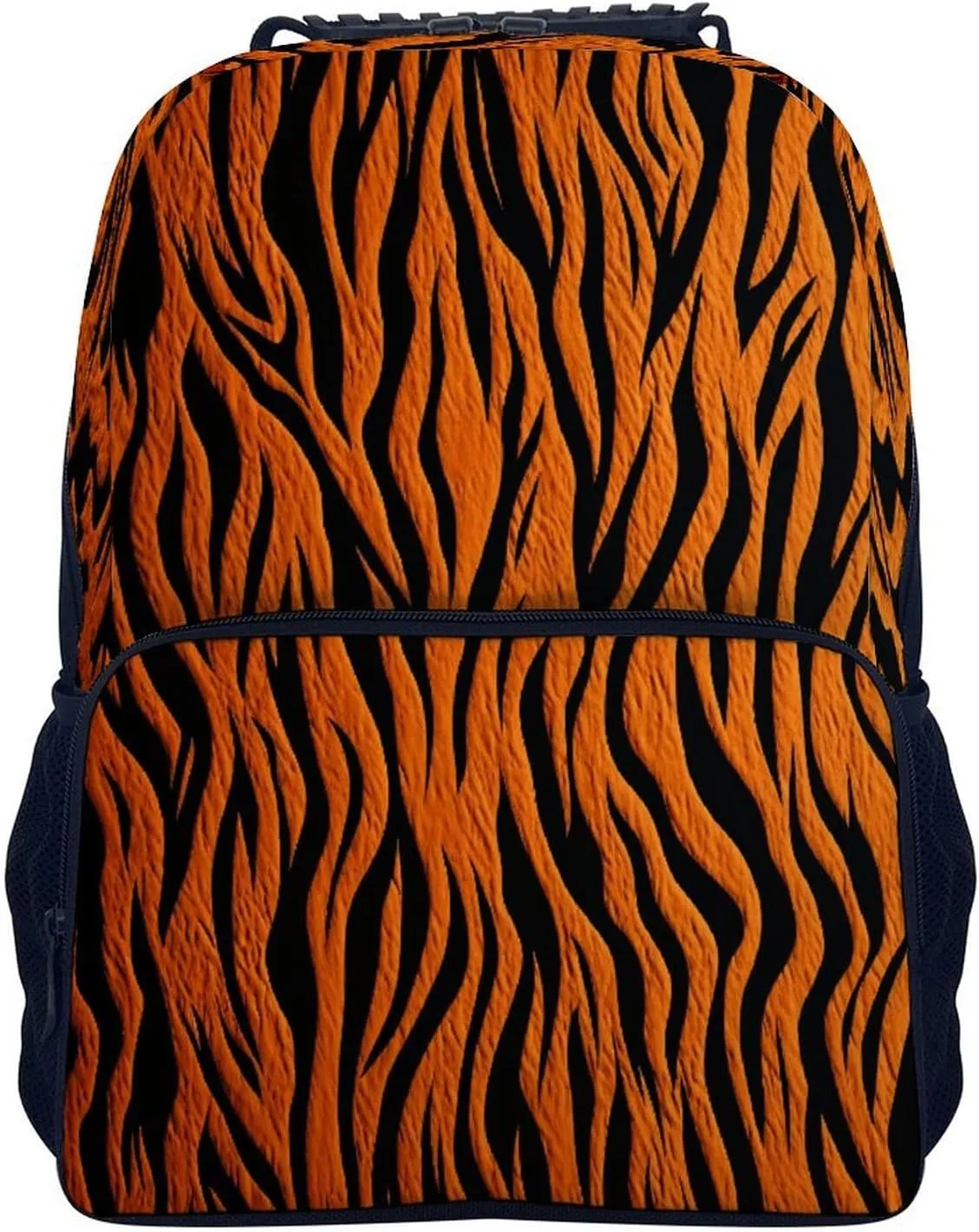 Backpacks Tiger Stripes Orange Travel Bag Business Work Laptop Backpack, 40x28x16cm