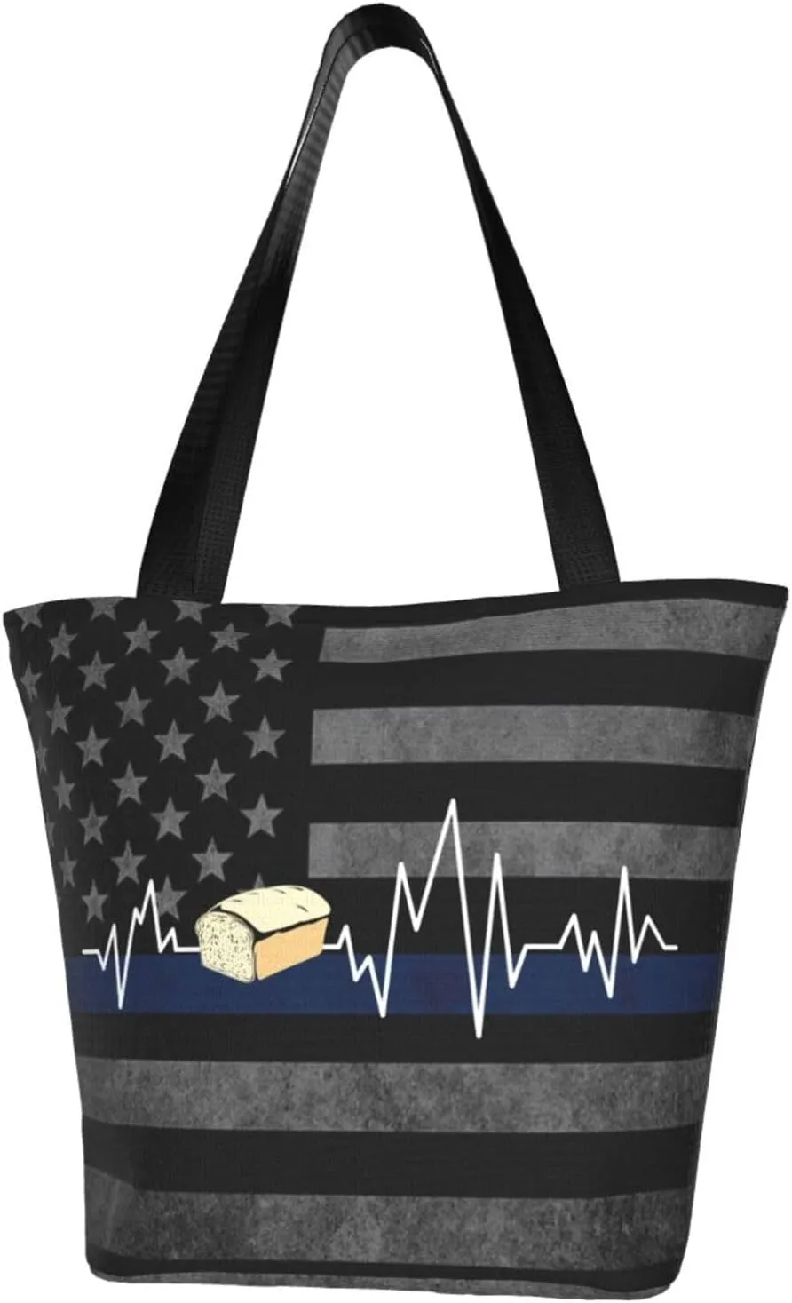 Baking Heartbeat Fashion Shoulder Bag Large Capacity For Man Or Woman
