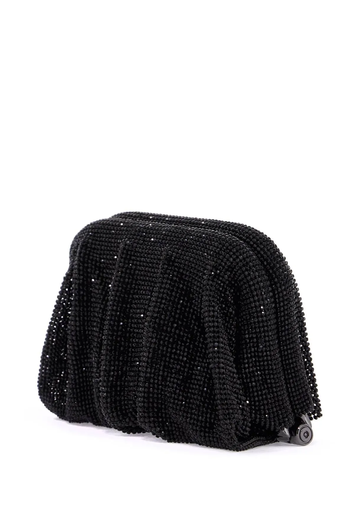 Benedetta Bruzziches Compact Bag Venus La Petite In Black Rhinestones