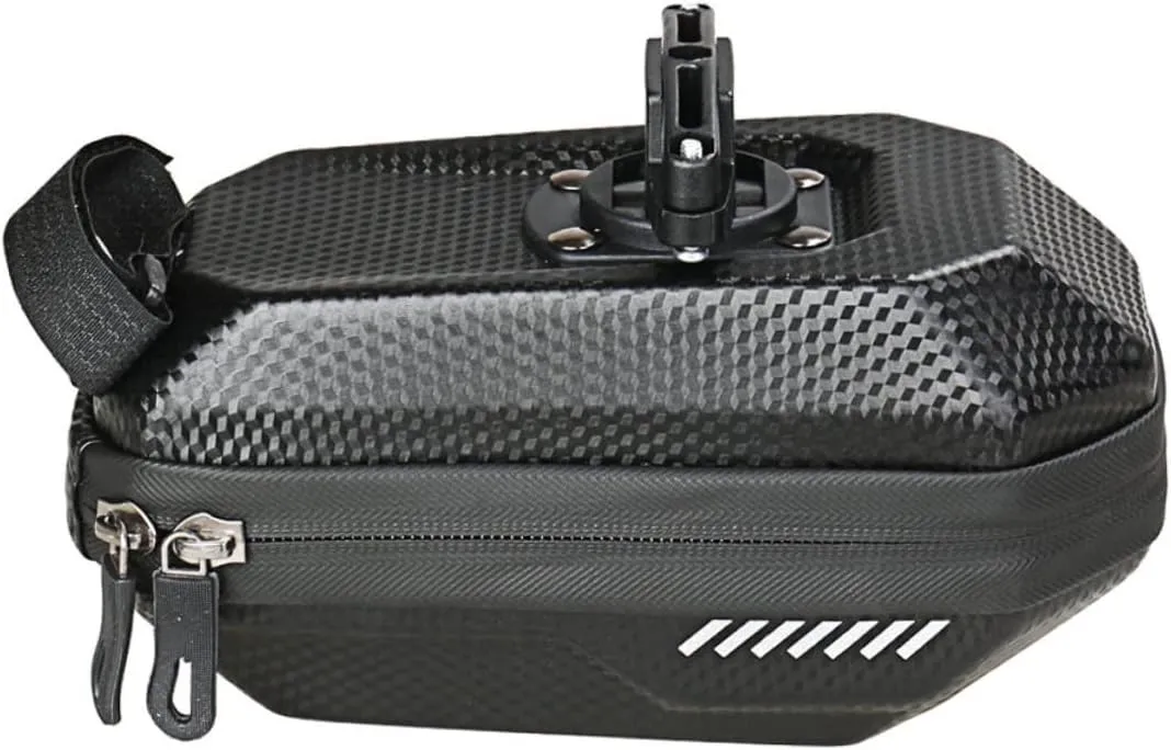 BESPORTBLE Bike Rear Seat Bag Hard Shell Pouch Durable Easy to Use for Daily Cycling