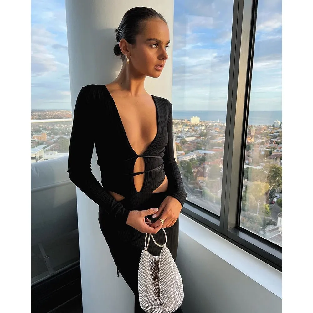 BIANCA Ball Mesh Handle Bag