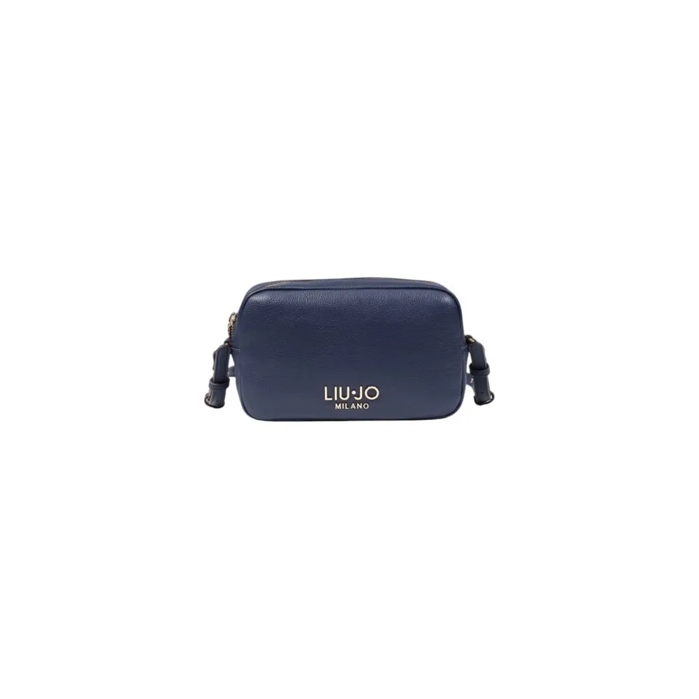 Blue Polyethylene Handbag