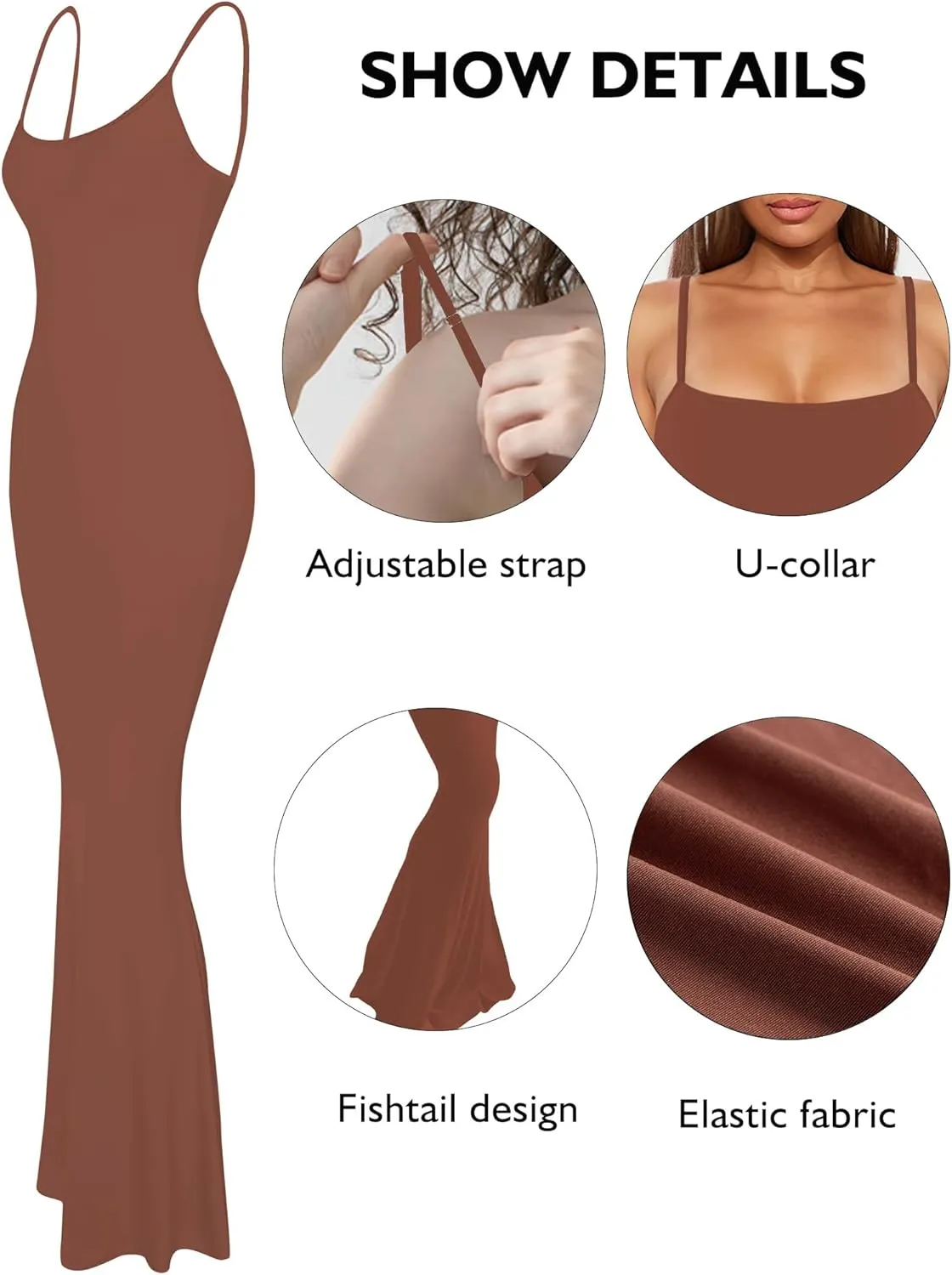 Buauty Womens Summer Dress Bodycon Maxi Dress Sleeveless Casual Long Dresses 2025 Spaghetti Strap Slip Elegant Evening Party
