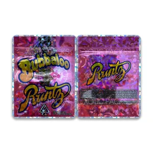 Bubbaloo Runtz Mylar Bag 3.5 Grams