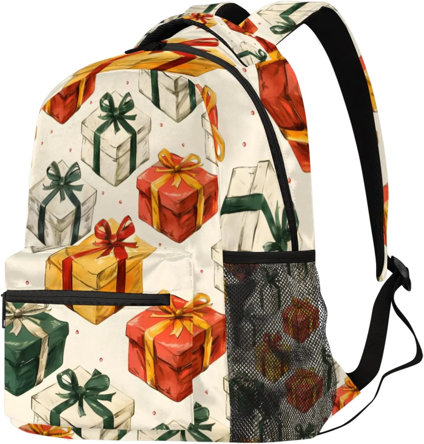 Budxapjw Colorful Box Travel Laptop Backpack for Women Men Box Pattern Waterproof Bag with Adjustable Padded Shoulder Straps for Business Work Travel Hiking Camping