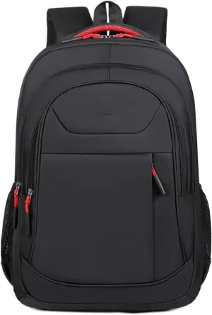 Business Backpack Men's Oxford Business Computer Bag Leisure Travel Backpack Mountaineering Bag(Red)