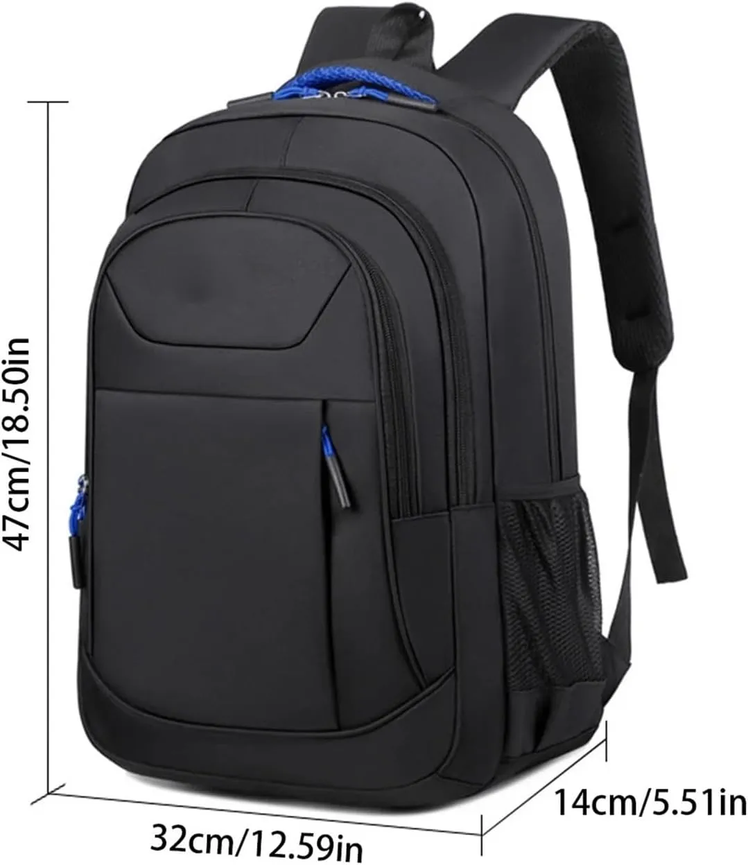 Business Backpack Men's Oxford Business Computer Bag Leisure Travel Backpack Mountaineering Bag(Red)