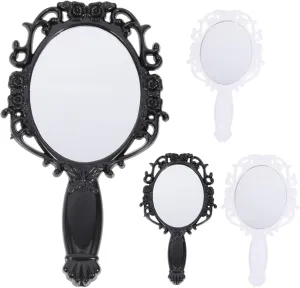 Butterfly Makeup Mirror Pocket Mirror for Women Outdoor Mirror Foldable Mirror Handheld Cosmetic Mirror Dresser Mirror Portable Makeup Mirror Travel Makeup Mirror Girl Mirror 4pcs