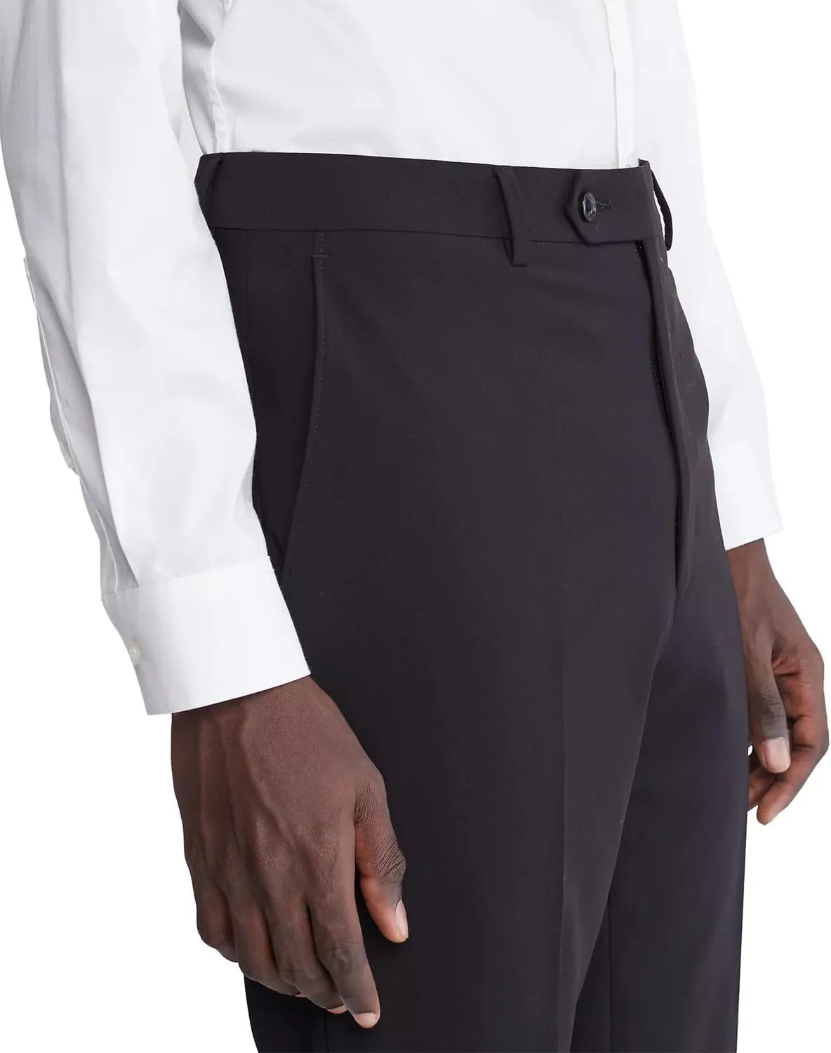 Calvin Klein Men's Slim Fit Stretch Dress Pants – Wrinkle-Resistant, Tailored Fit