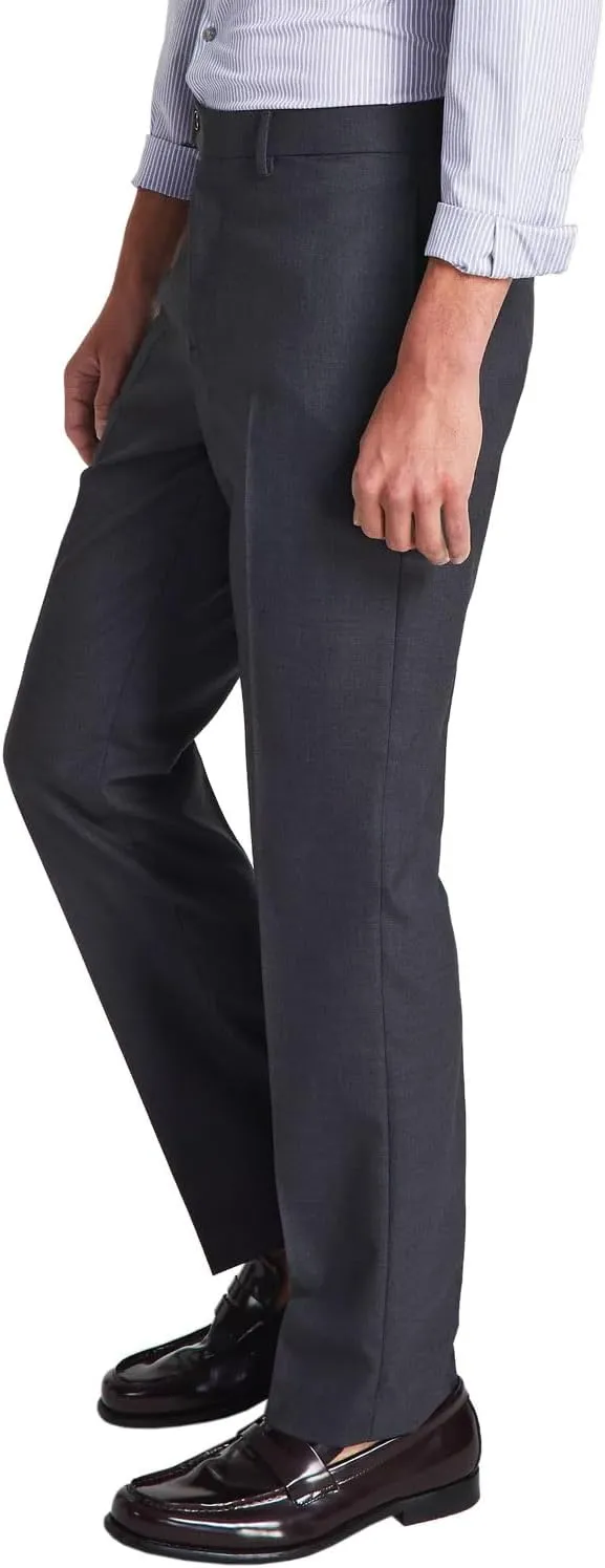Calvin Klein Men's Slim Fit Stretch Dress Pants – Wrinkle-Resistant, Tailored Fit