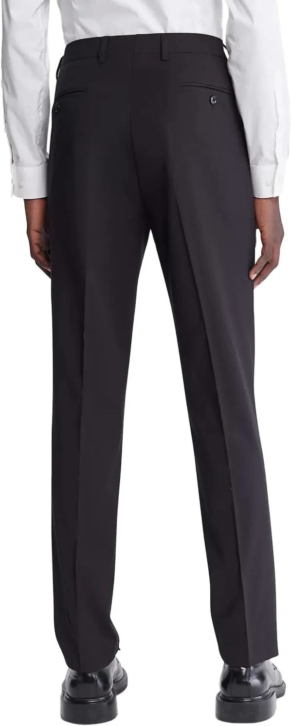Calvin Klein Men's Slim Fit Stretch Dress Pants – Wrinkle-Resistant, Tailored Fit