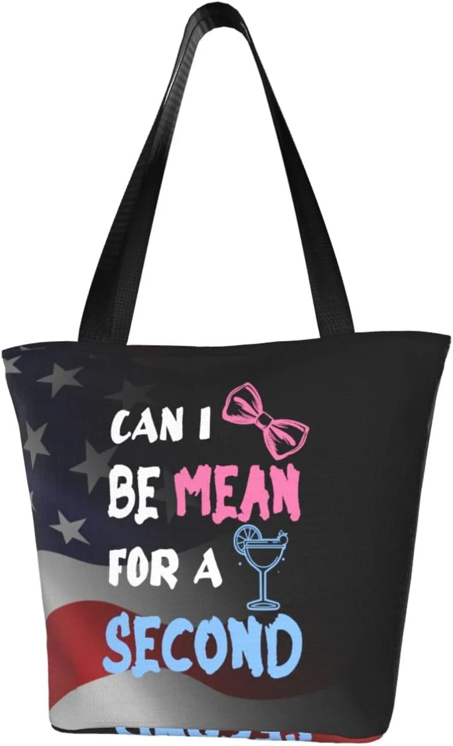 Can I Be Mean For A Second Fashion Shoulder Bag Large Capacity For Man Or Woman