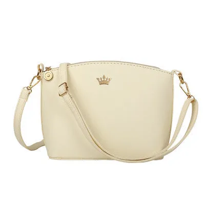 casual small imperial crown candy color handbags fashion clutches ladies party purse women crossbody shoulder messenger bags