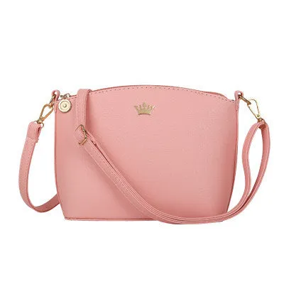 casual small imperial crown candy color handbags fashion clutches ladies party purse women crossbody shoulder messenger bags