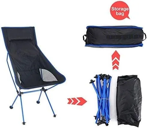 Chair,Camping Chair,Camping Chair Camping Ultralight Folding Chair Travel Chair Fishing Grill Hiking High Power Beach Oxford Cloth Fishing Chair(Red)