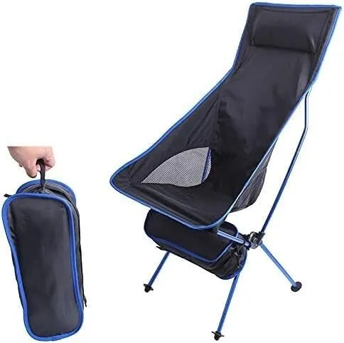 Chair,Camping Chair,Camping Chair Camping Ultralight Folding Chair Travel Chair Fishing Grill Hiking High Power Beach Oxford Cloth Fishing Chair(Red)