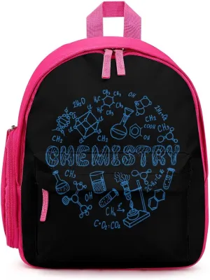Chemical Experimental Equation Funny Travel Backpack Lightweight Shoulder Bag Casual Daypack for Daily Business for Women Men