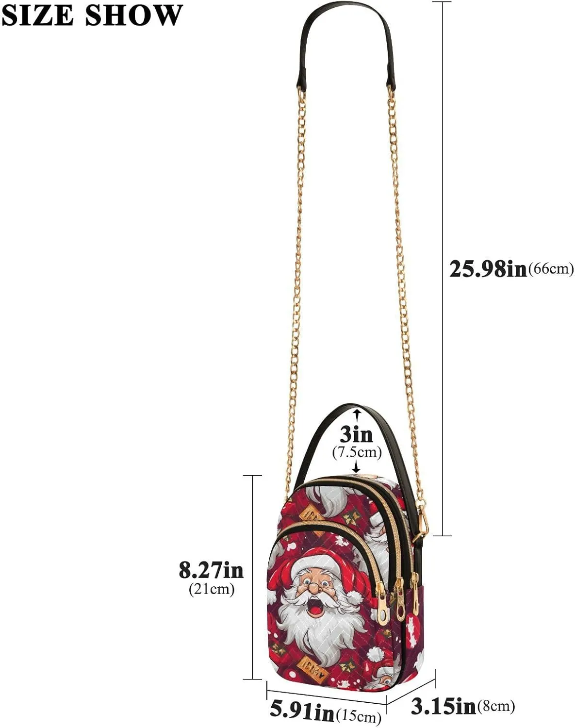 Christmas Ornaments Soldiers Set Women Crossbody Bags, Purse with Long Shoulder Strap, Stylish Crossbody Bags